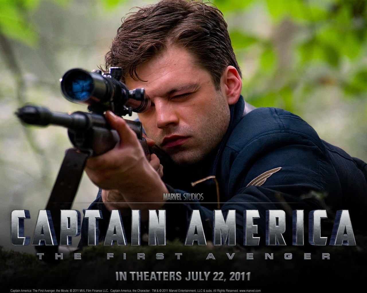 Kapitán Amerika: První Avenger HD tapety na plochu #18 - 1280x1024