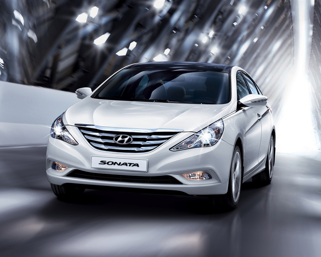 Hyundai Sonata - 2009 現代 #1 - 1280x1024