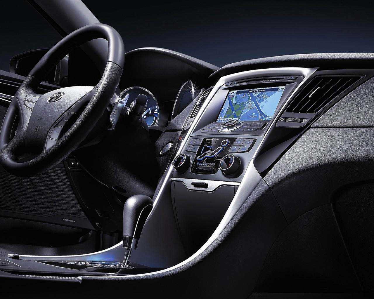 Hyundai Sonata - 2009 HD Tapety na plochu #33 - 1280x1024