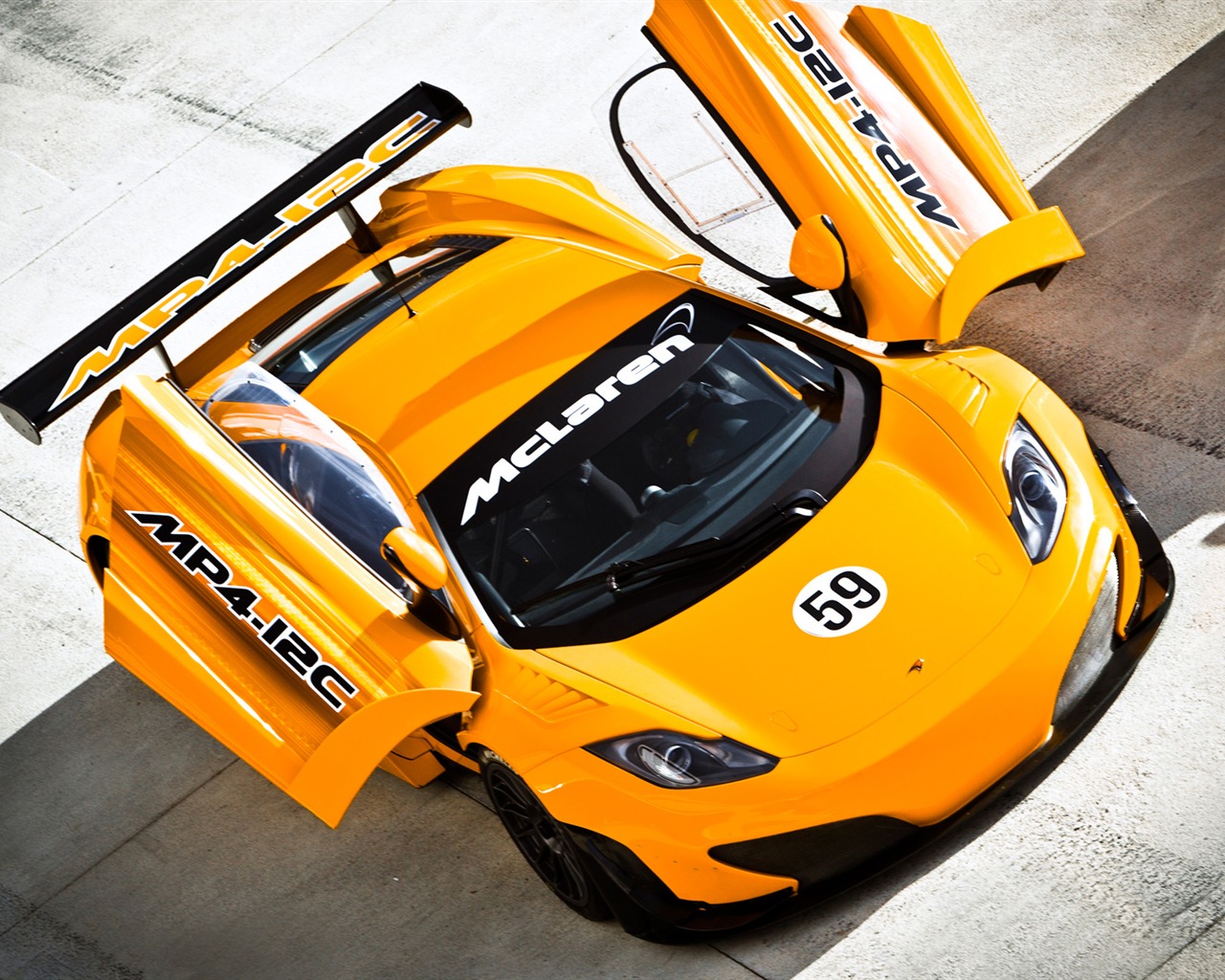 맥라렌 MP4 - 12C GT3 - 2011의 HD 배경 화면 #1 - 1280x1024