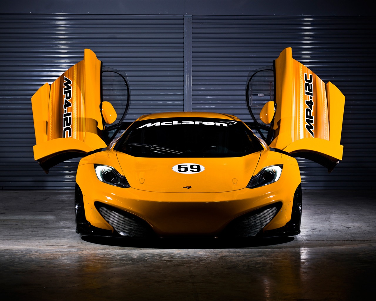 맥라렌 MP4 - 12C GT3 - 2011의 HD 배경 화면 #2 - 1280x1024