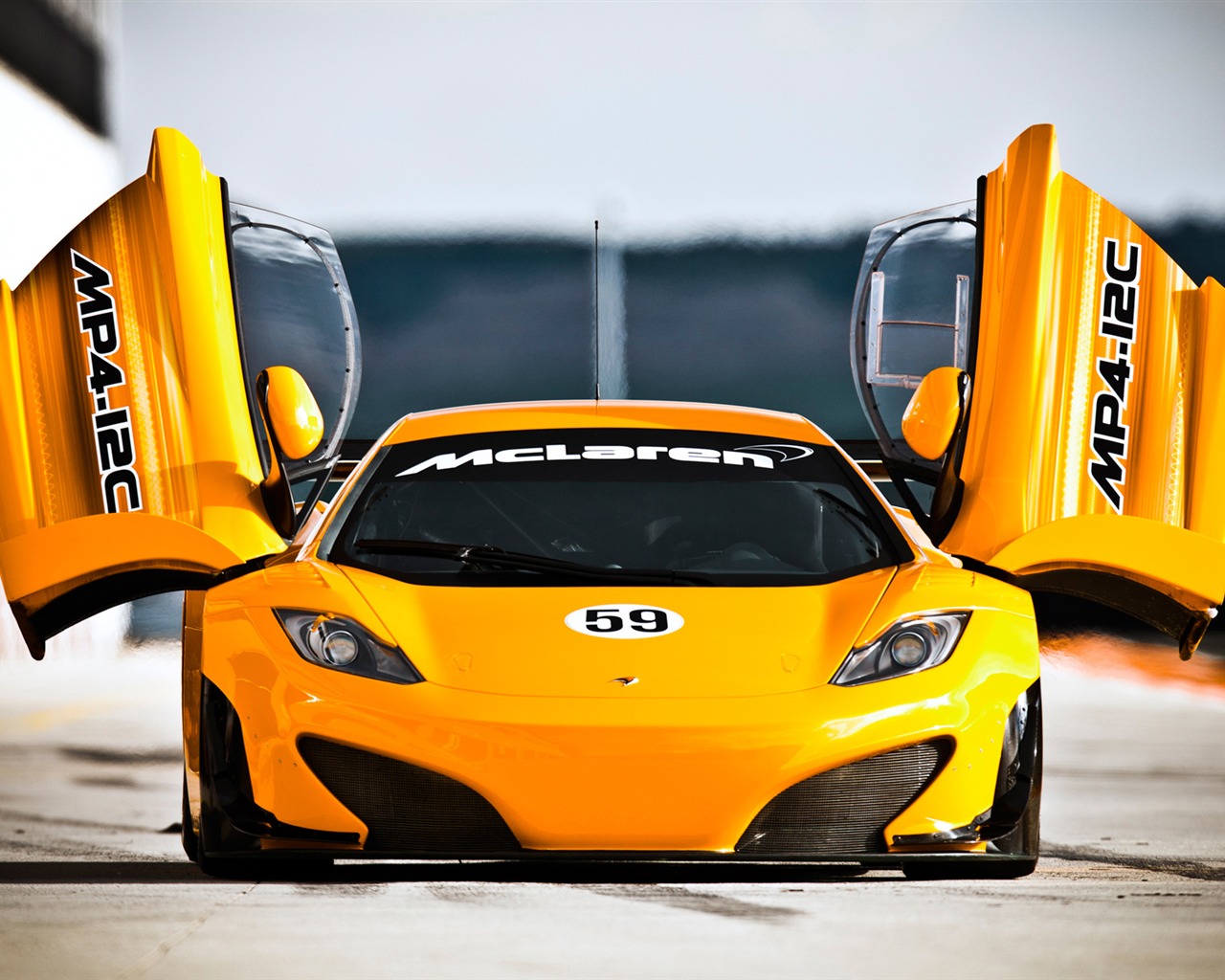 맥라렌 MP4 - 12C GT3 - 2011의 HD 배경 화면 #5 - 1280x1024