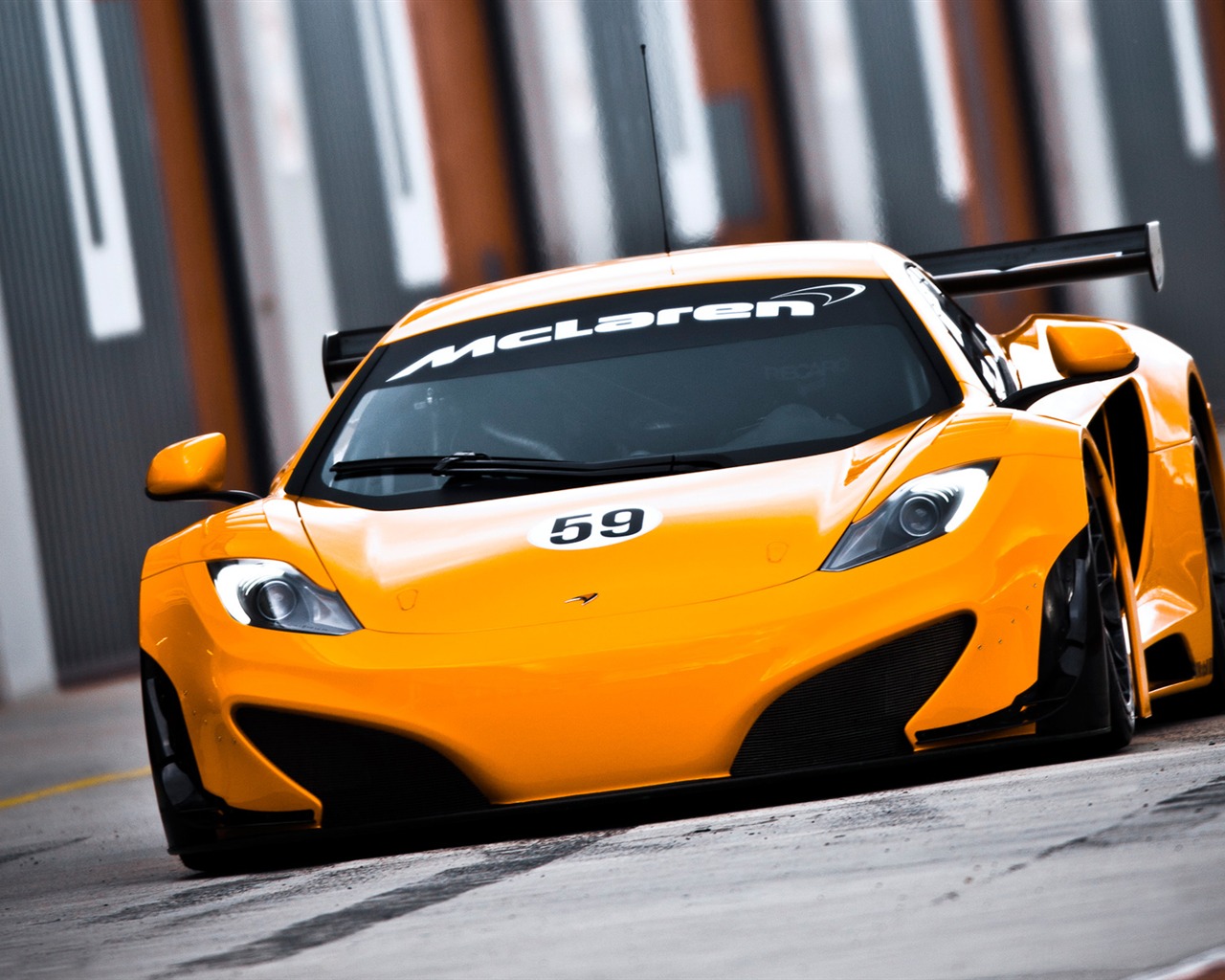 McLaren MP4-12C GT3 - 2011 fondos de pantalla HD #7 - 1280x1024