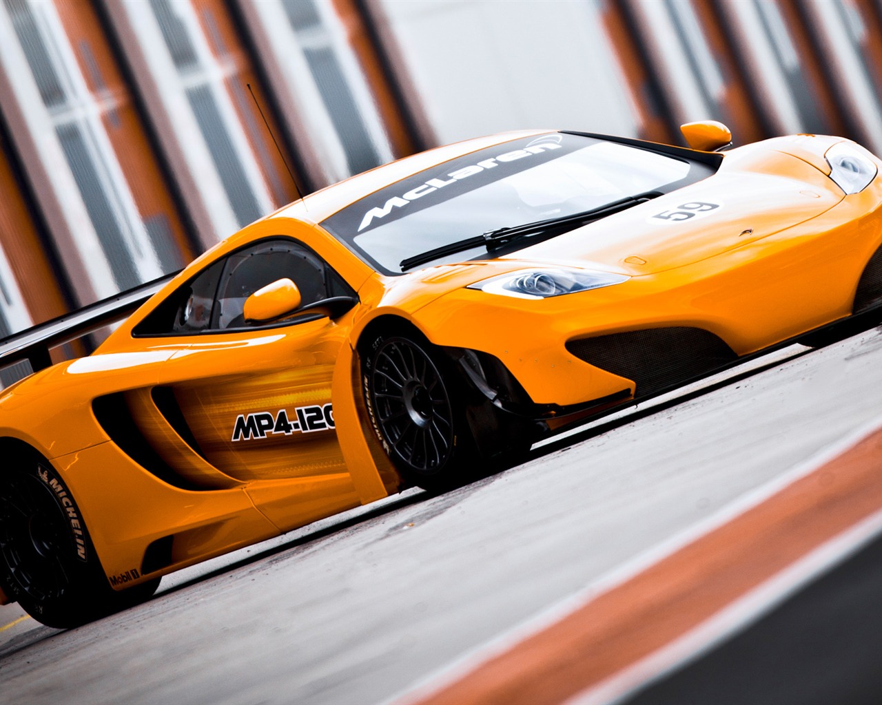 McLaren MP4-12C GT3 - 2011 fondos de pantalla HD #8 - 1280x1024