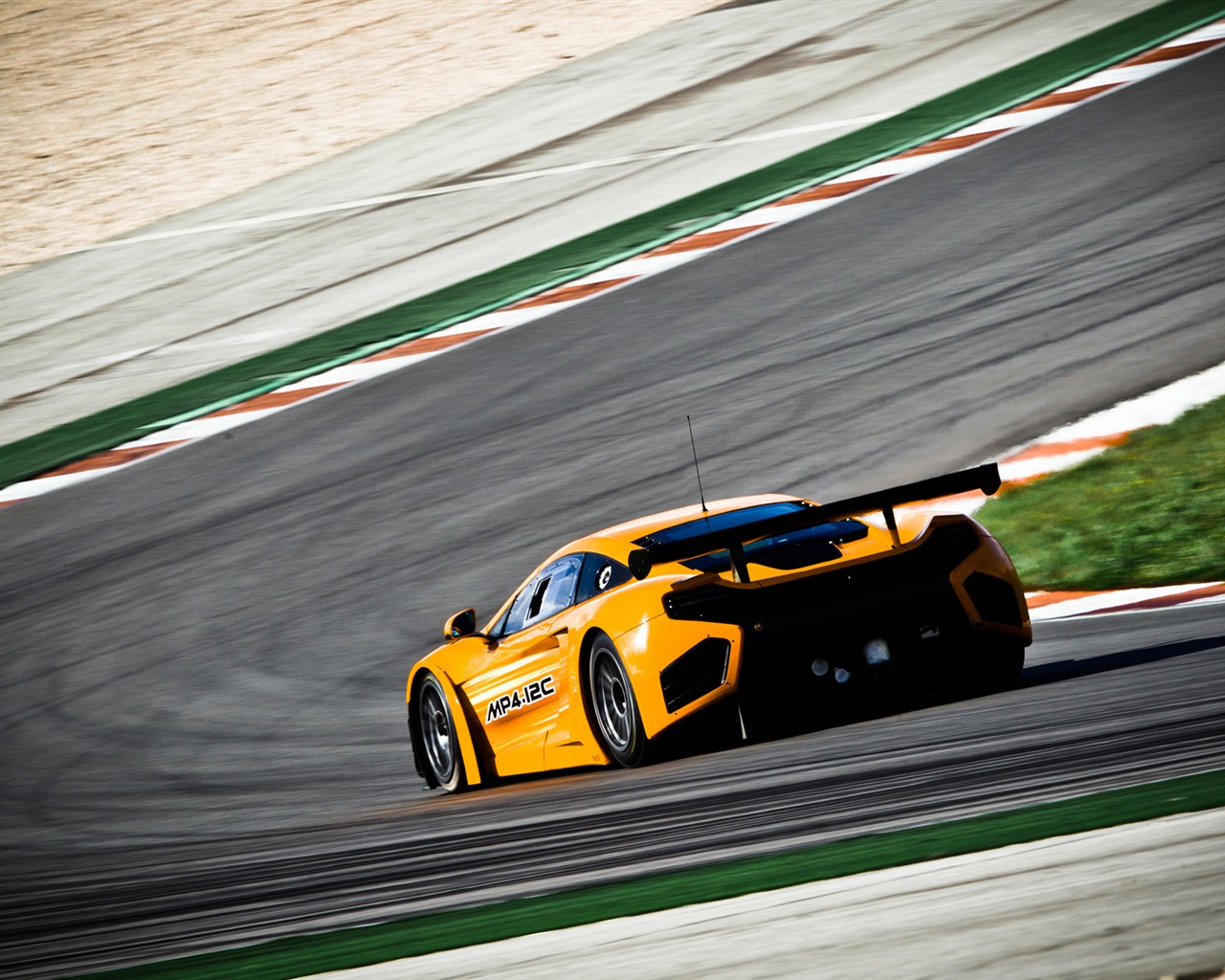 맥라렌 MP4 - 12C GT3 - 2011의 HD 배경 화면 #12 - 1280x1024