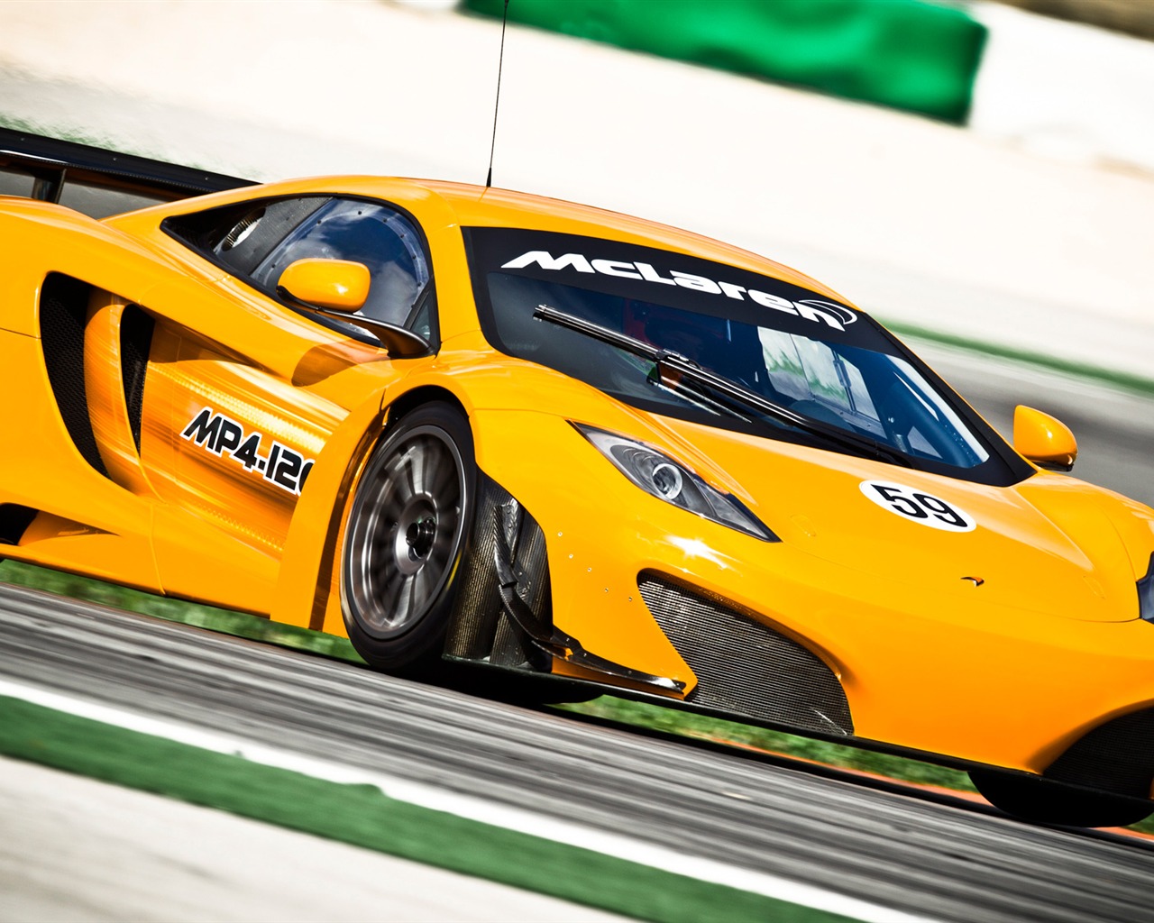 맥라렌 MP4 - 12C GT3 - 2011의 HD 배경 화면 #15 - 1280x1024