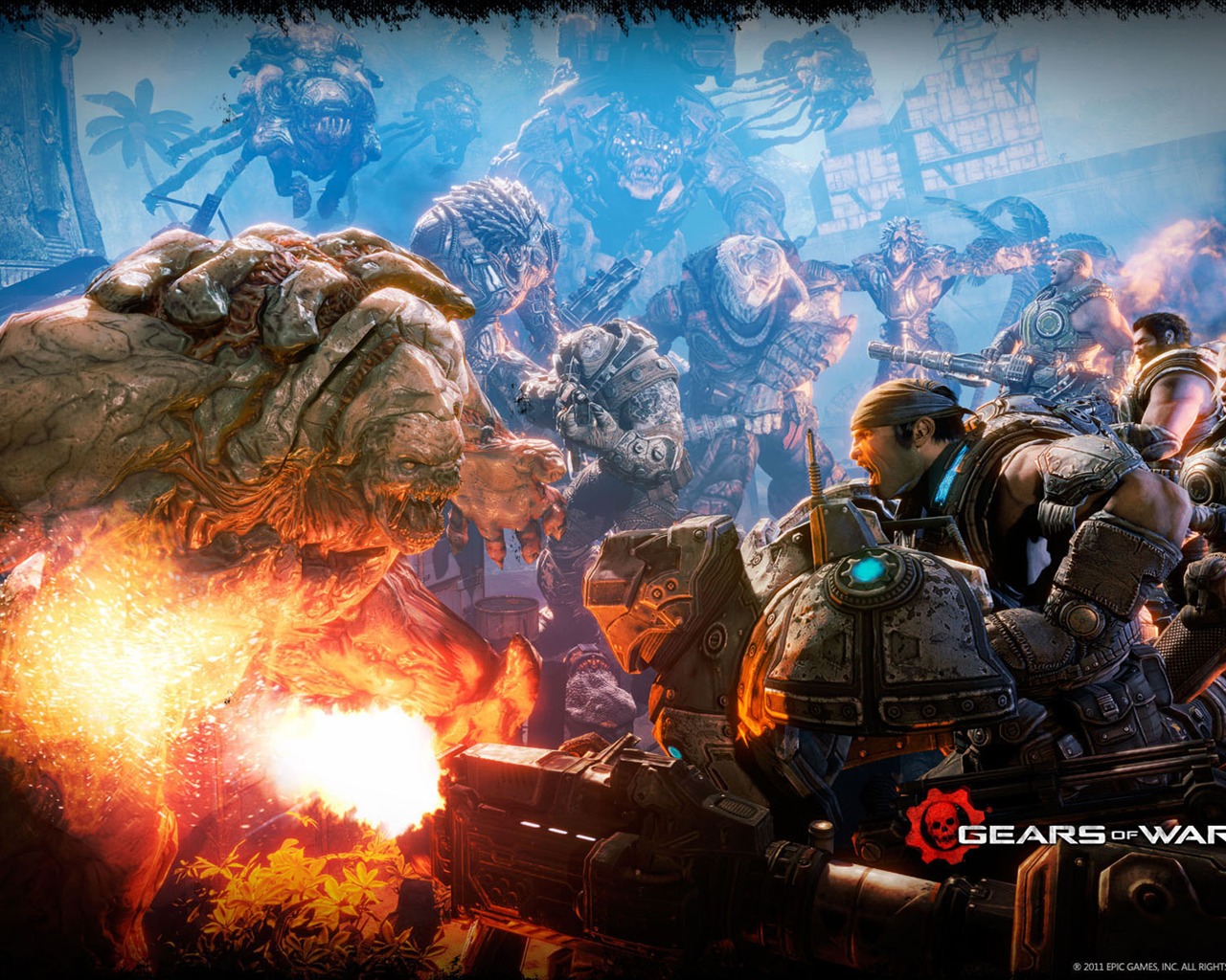 Gears of War 3 HD wallpapers #14 - 1280x1024