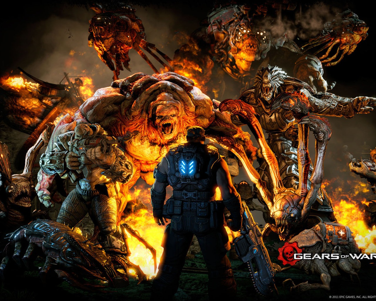 Gears of War 3 HD wallpapers #16 - 1280x1024