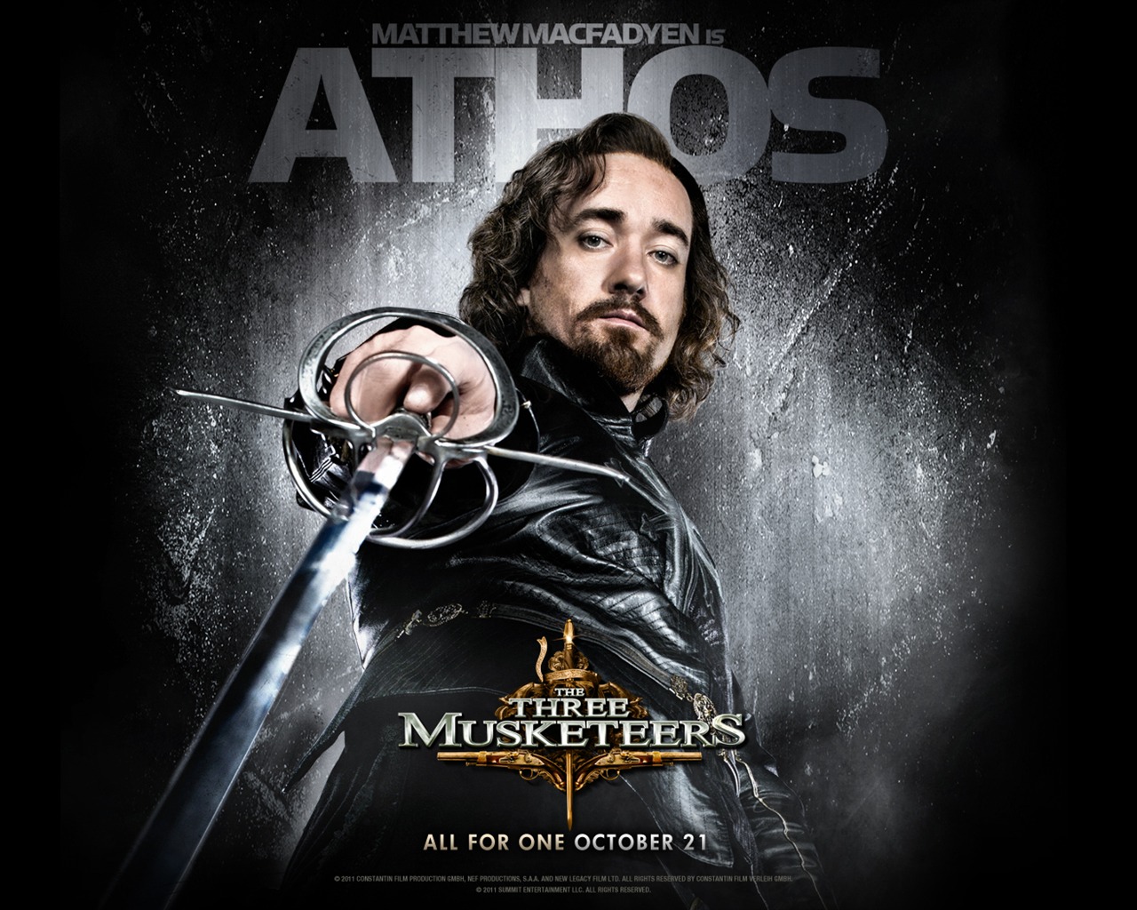 2011 The Three Musketeers 2011 三个火枪手 壁纸专辑1 - 1280x1024