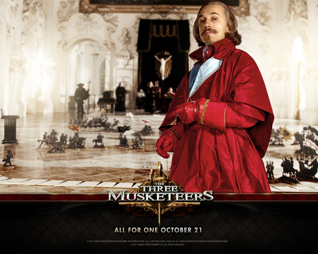 2011 The Three Musketeers 2011 三個火槍手壁紙專輯 #2 - 1280x1024