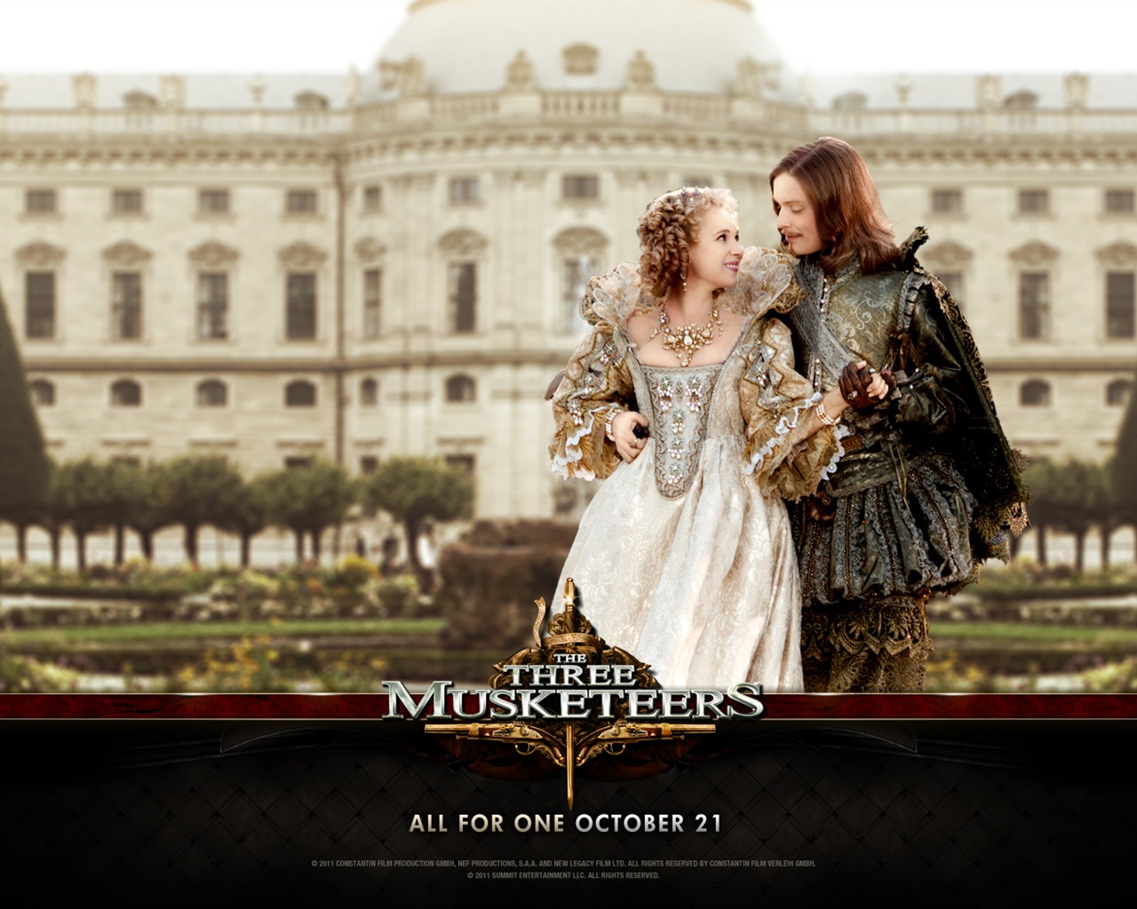 2011 The Three Musketeers 2011 三个火枪手 壁纸专辑4 - 1280x1024