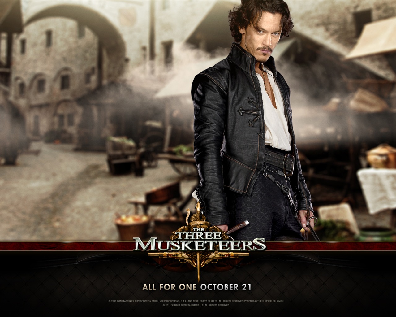 2011 The Three Musketeers 2011 三个火枪手 壁纸专辑8 - 1280x1024