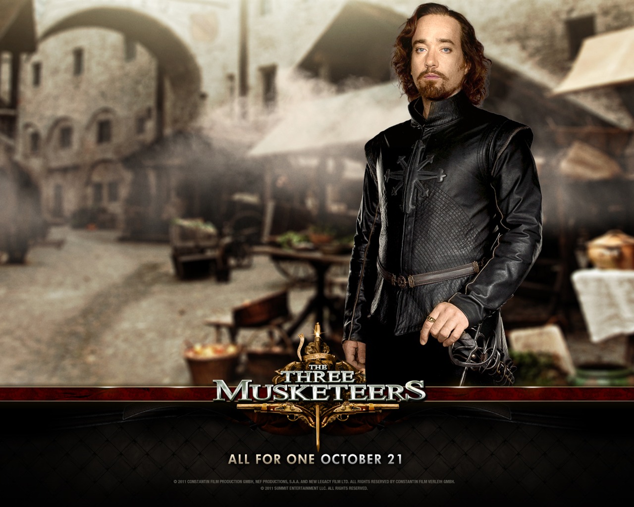 2011 The Three Musketeers 2011 三个火枪手 壁纸专辑10 - 1280x1024