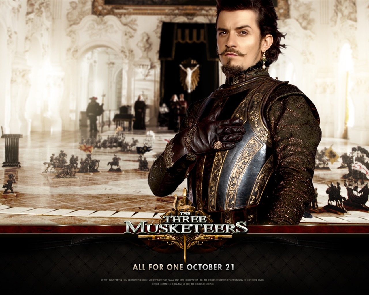 2011 The Three Musketeers 2011 三個火槍手壁紙專輯 #13 - 1280x1024