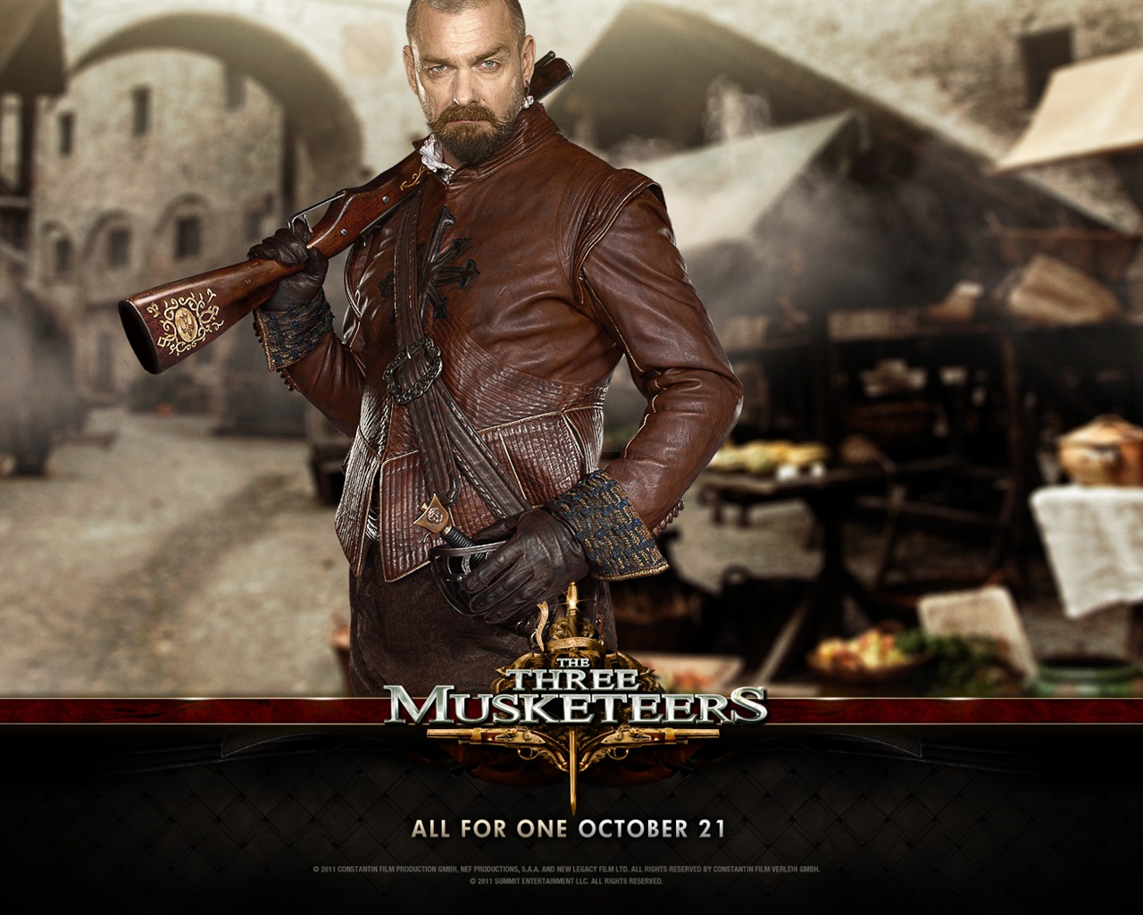 2011 The Three Musketeers 2011 三个火枪手 壁纸专辑15 - 1280x1024