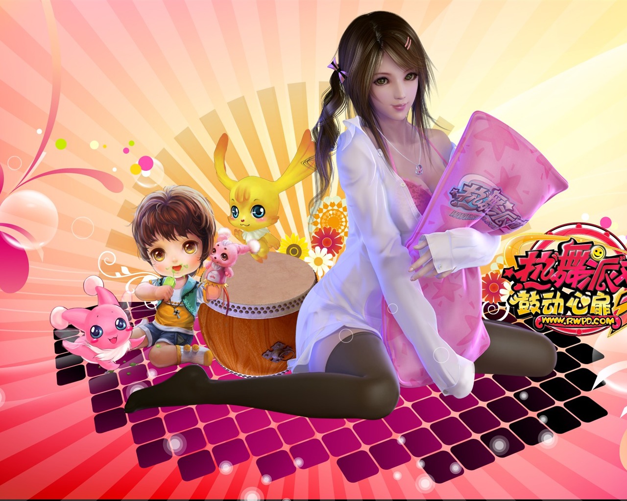 Online game Hot Dance Party II official wallpapers #23 - 1280x1024