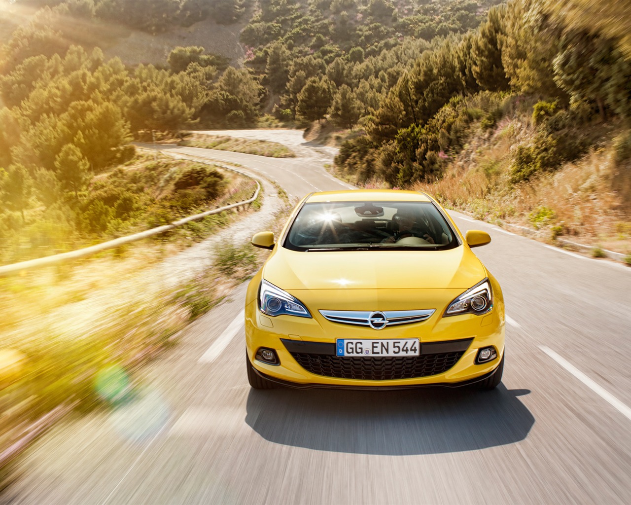 Opel Astra GTC - 2011 fondos de pantalla HD #5 - 1280x1024