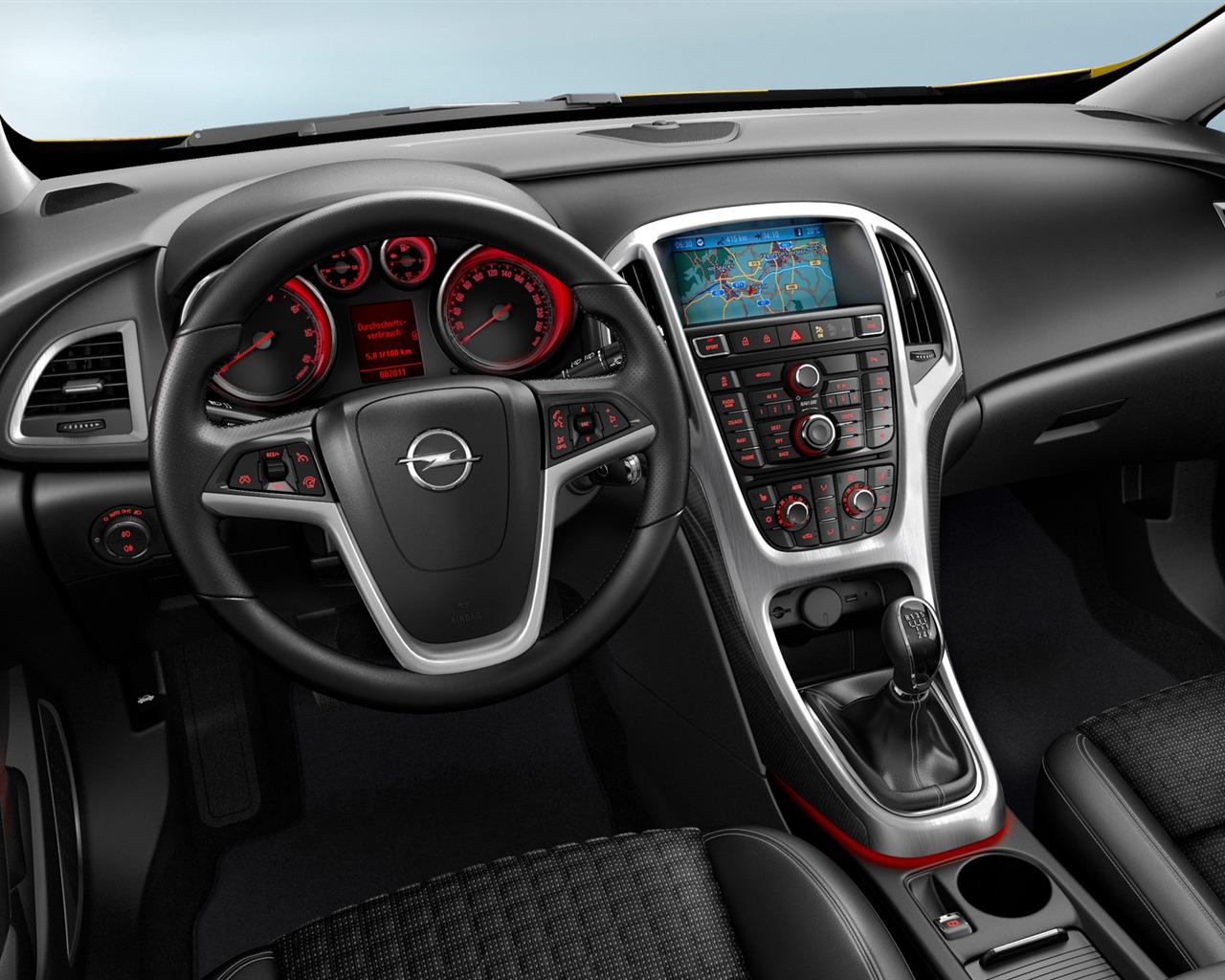 Opel Astra GTC - 2011 歐寶 #23 - 1280x1024