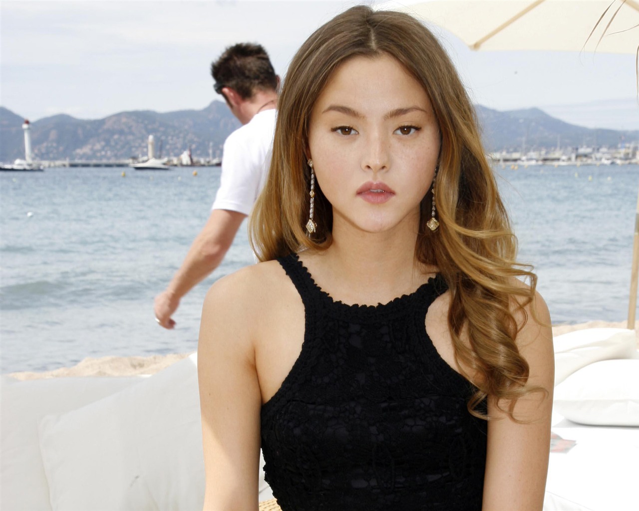 Devon Aoki 戴文·青木 美女壁紙 #5 - 1280x1024