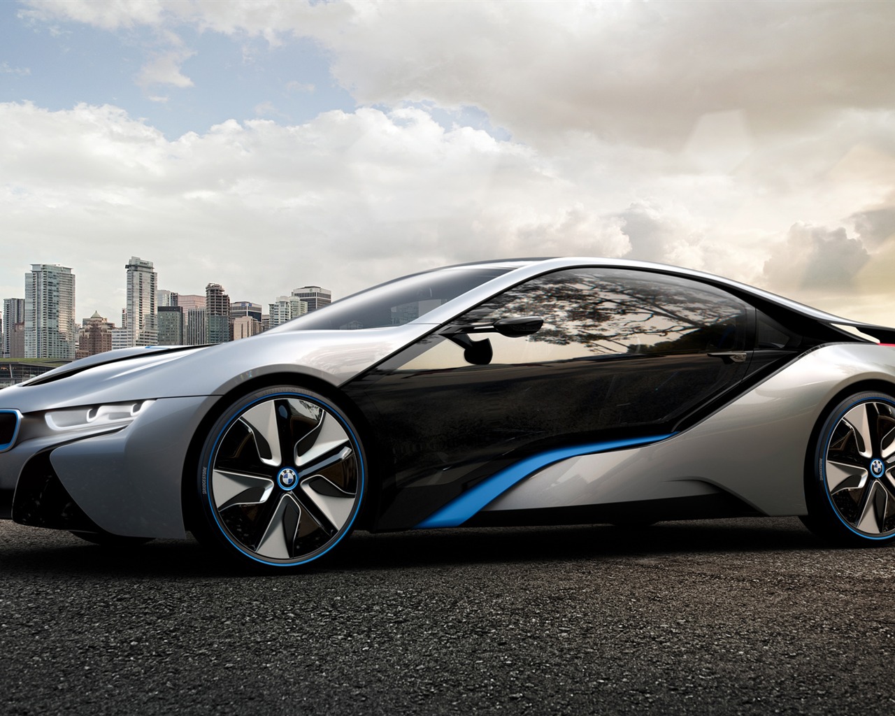 BMW i8 koncept - 2011 HD wallpapers #1 - 1280x1024