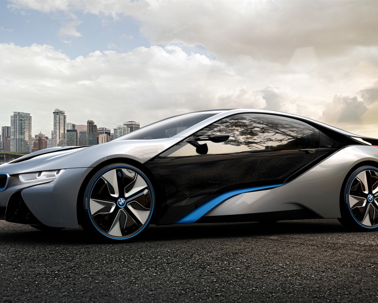 BMW i8 Concept - 2011 寶馬 #1 - 1280x1024