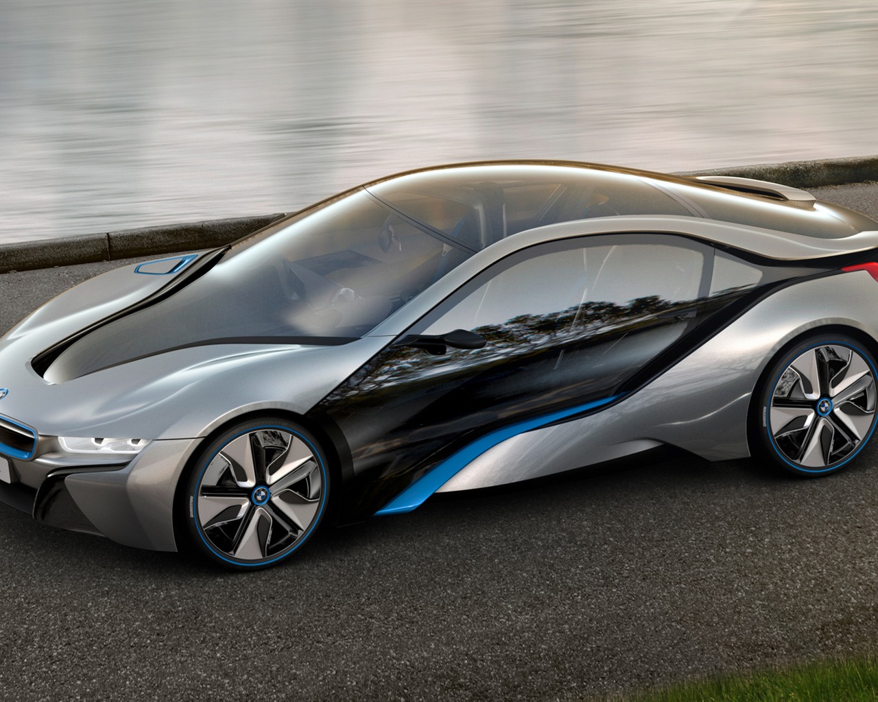 BMW i8 Concept - 2011 寶馬 #3 - 1280x1024