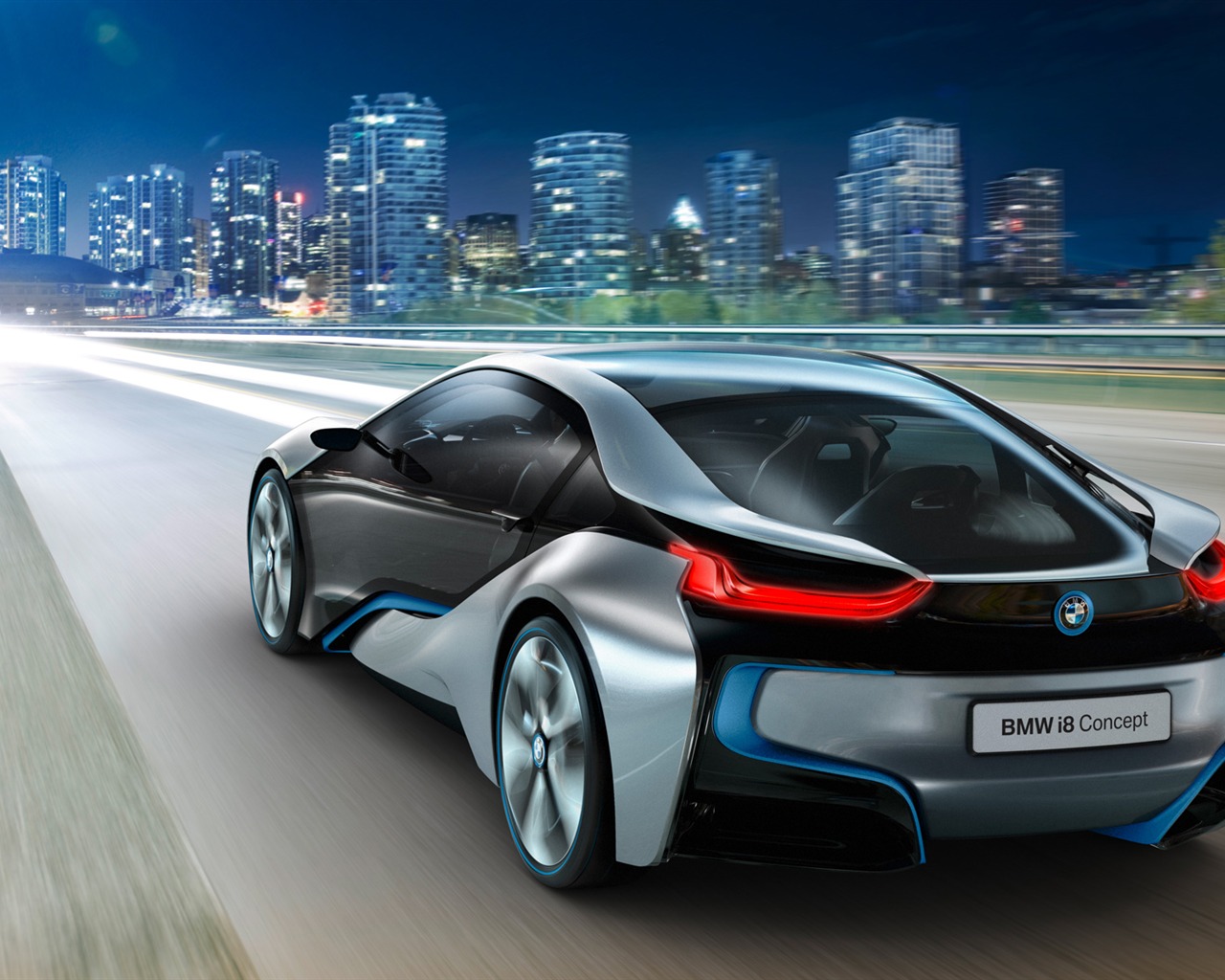 BMW i8 Concept - 2011 寶馬 #4 - 1280x1024