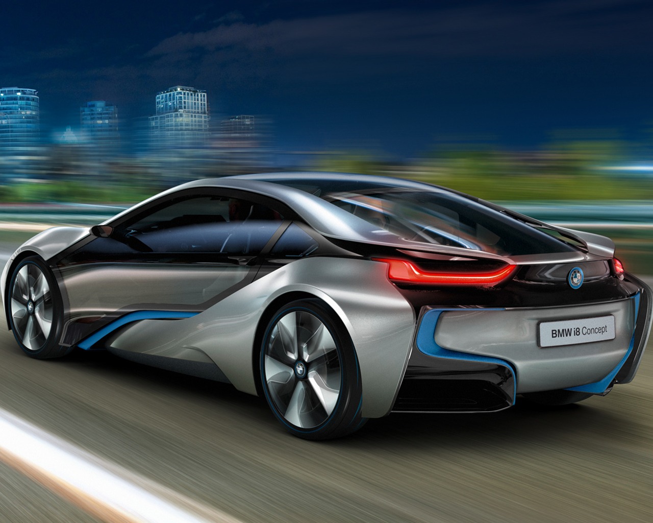 BMW i8 koncept - 2011 HD wallpapers #5 - 1280x1024