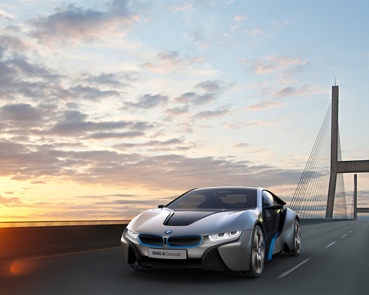 BMW i8 koncept - 2011 HD wallpapers #8 - 1280x1024