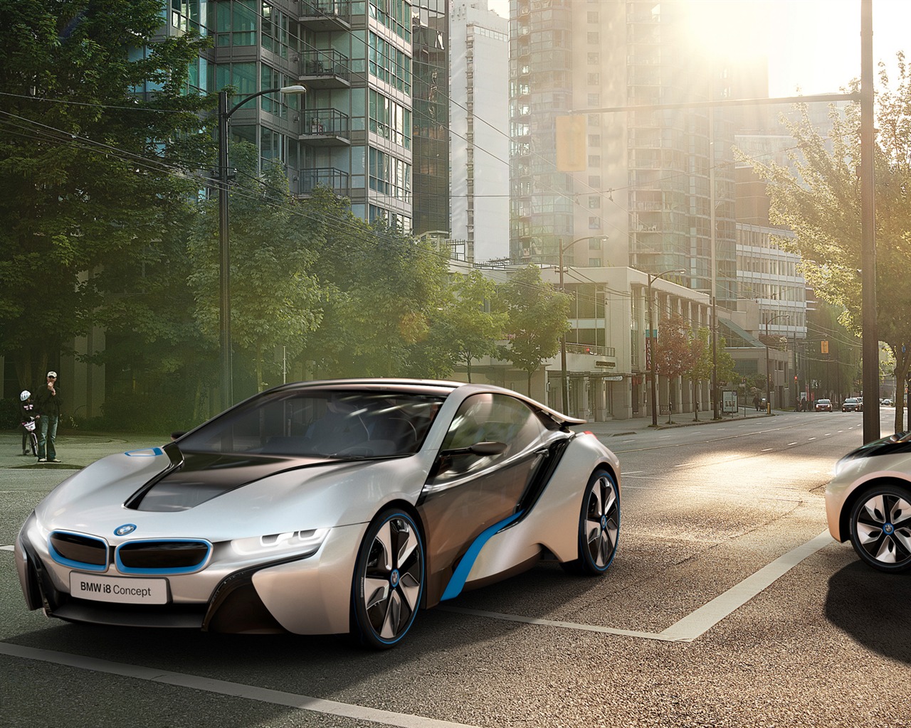 BMW i8 Concept - 2011 寶馬 #12 - 1280x1024