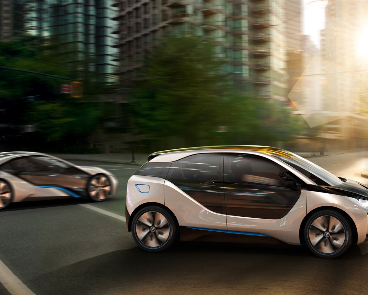 BMW i8 koncept - 2011 HD wallpapers #15 - 1280x1024