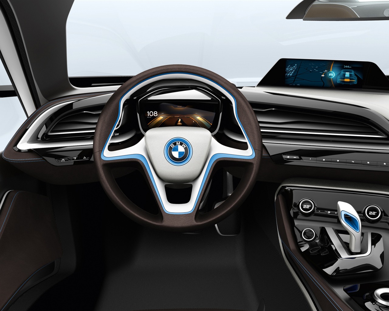 BMW i8 koncept - 2011 HD wallpapers #32 - 1280x1024