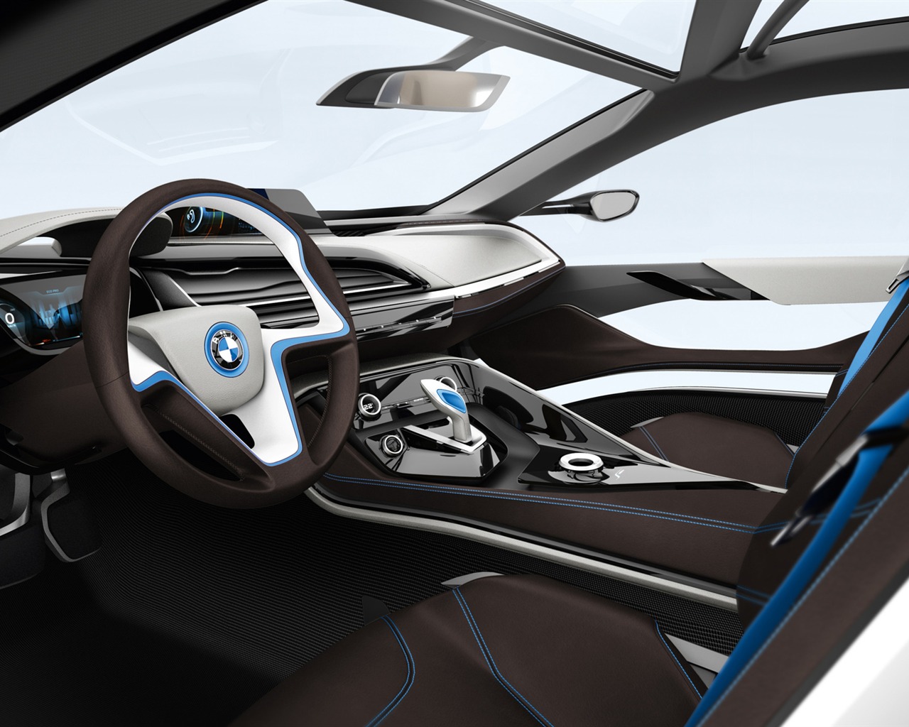 BMW i8 Concept - 2011 寶馬 #38 - 1280x1024