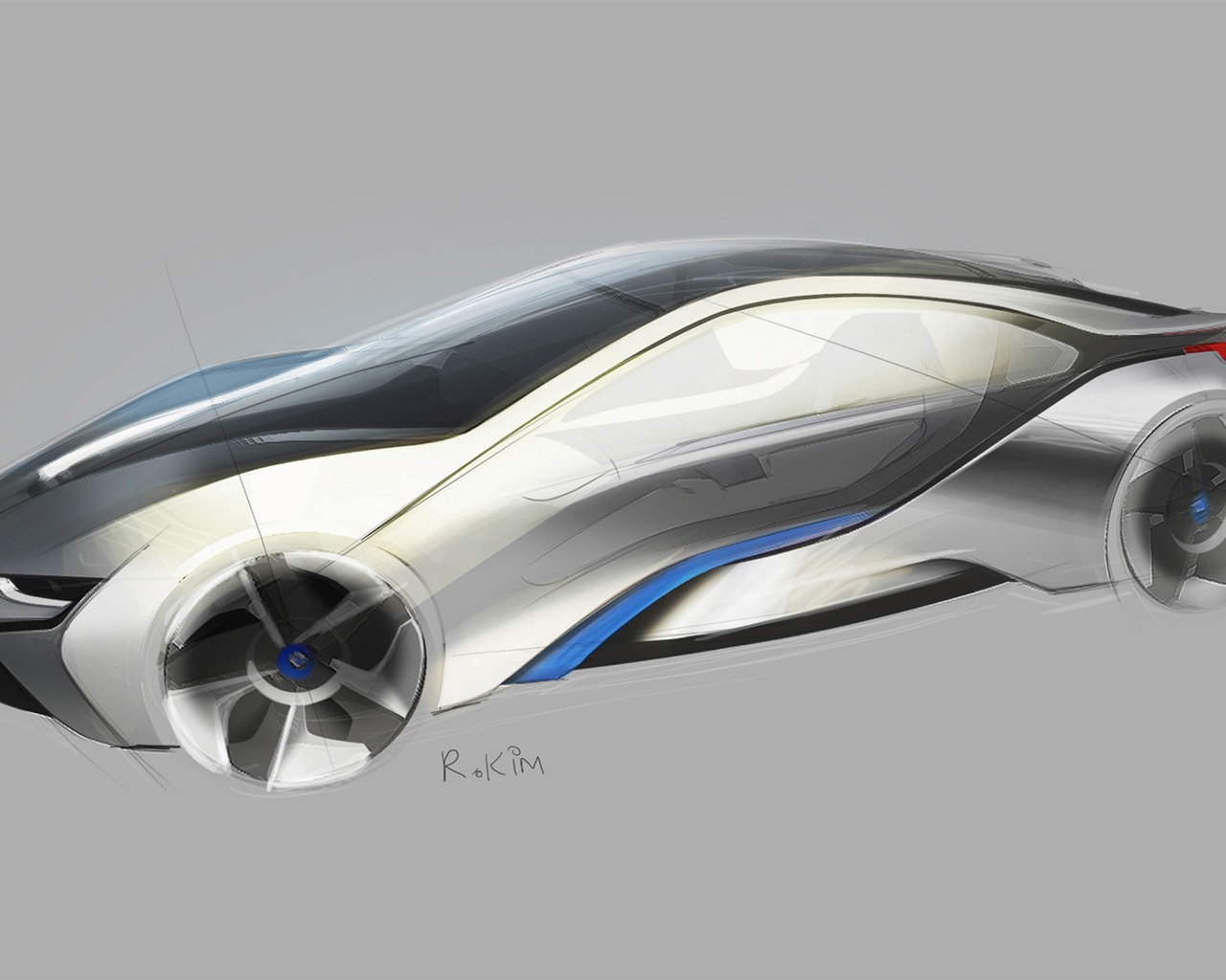 BMW i8 koncept - 2011 HD wallpapers #41 - 1280x1024
