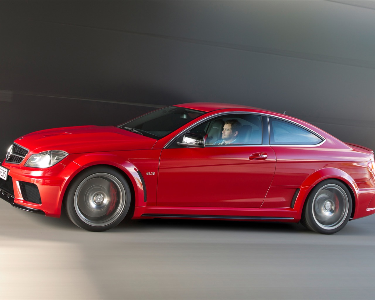Mercedes-Benz C63 AMG Coupe Black Series - 2011 奔馳 #3 - 1280x1024