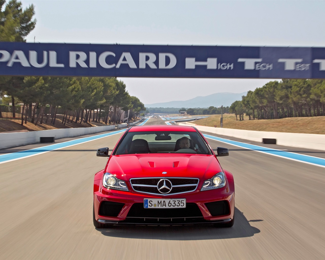 Mercedes-Benz C63 AMG Coupe Black Series - 2011 奔馳 #19 - 1280x1024