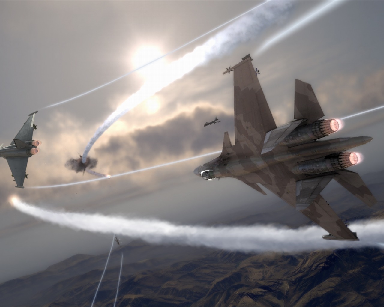 Tom Clancy's H.A.W.X 2 HD wallpapers #13 - 1280x1024