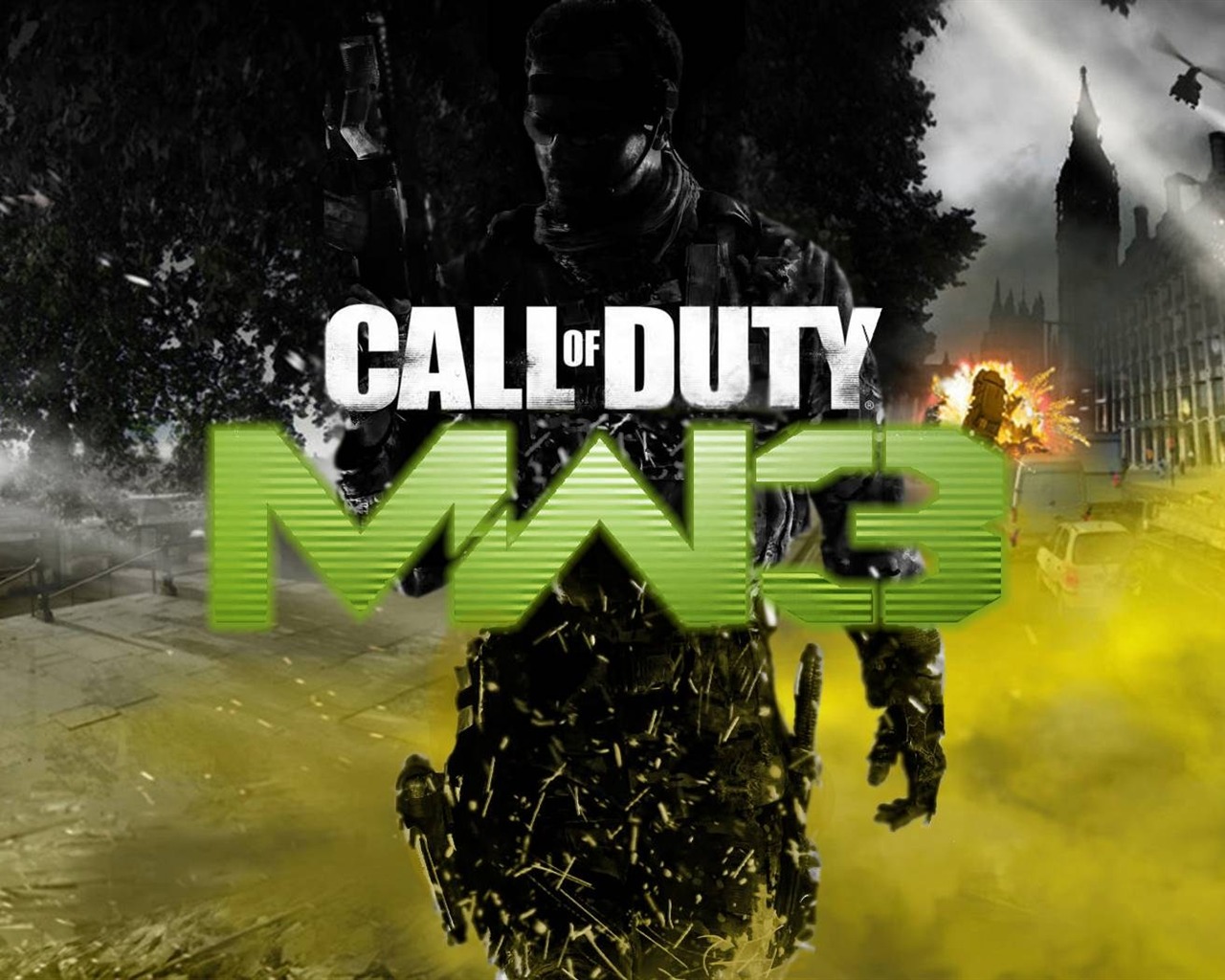 Call of Duty: MW3 使命召喚8：現代戰爭3 高清壁紙 #4 - 1280x1024