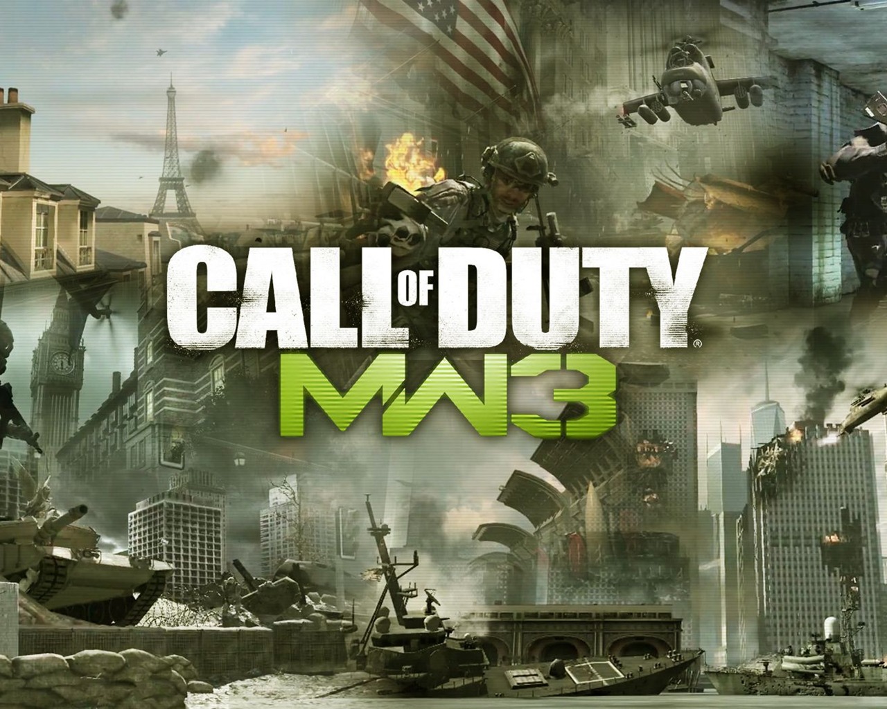 Call of Duty: MW3 使命召喚8：現代戰爭3 高清壁紙 #5 - 1280x1024