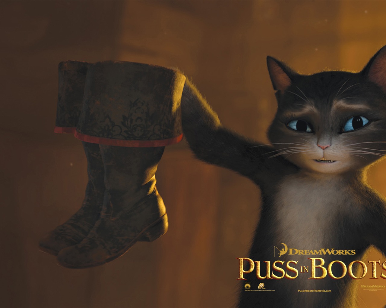 Puss in Boots 穿靴子的貓 高清壁紙 #7 - 1280x1024