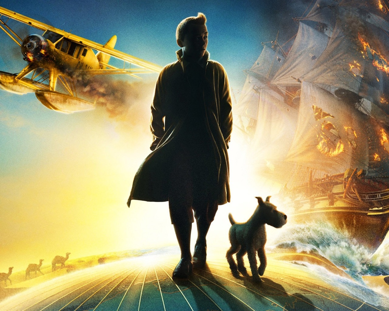 The Adventures of Tintin HD wallpapers #1 - 1280x1024