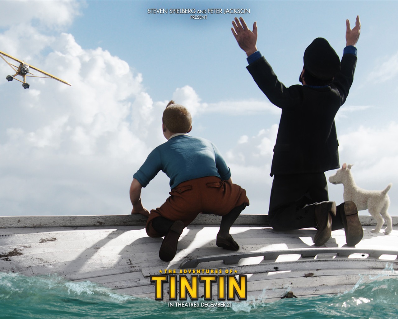 The Adventures of Tintin 丁丁历险记 高清壁纸7 - 1280x1024