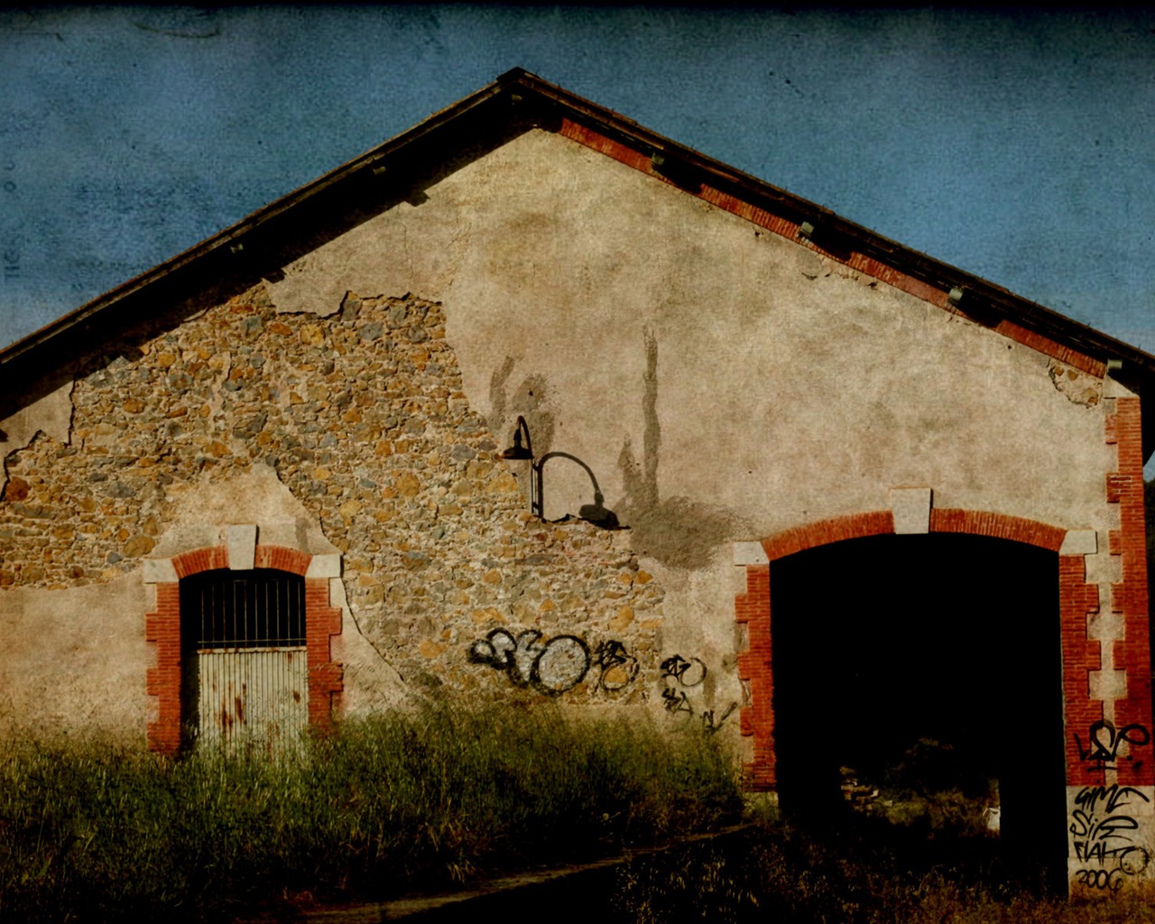 Spanien Girona HDR-Stil Hintergrundbilder #12 - 1280x1024