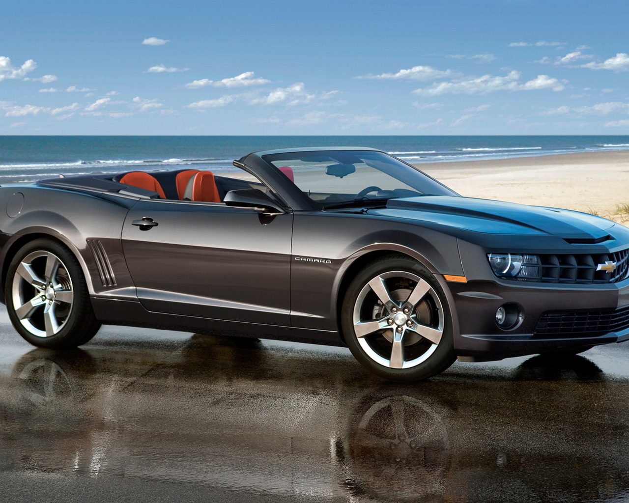 Chevrolet Camaro Convertible - 2010 HD tapety na plochu #5 - 1280x1024