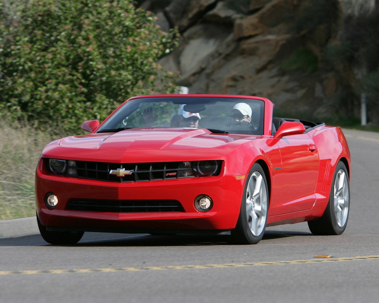 Chevrolet Camaro Convertible - 2010 雪佛兰26 - 1280x1024