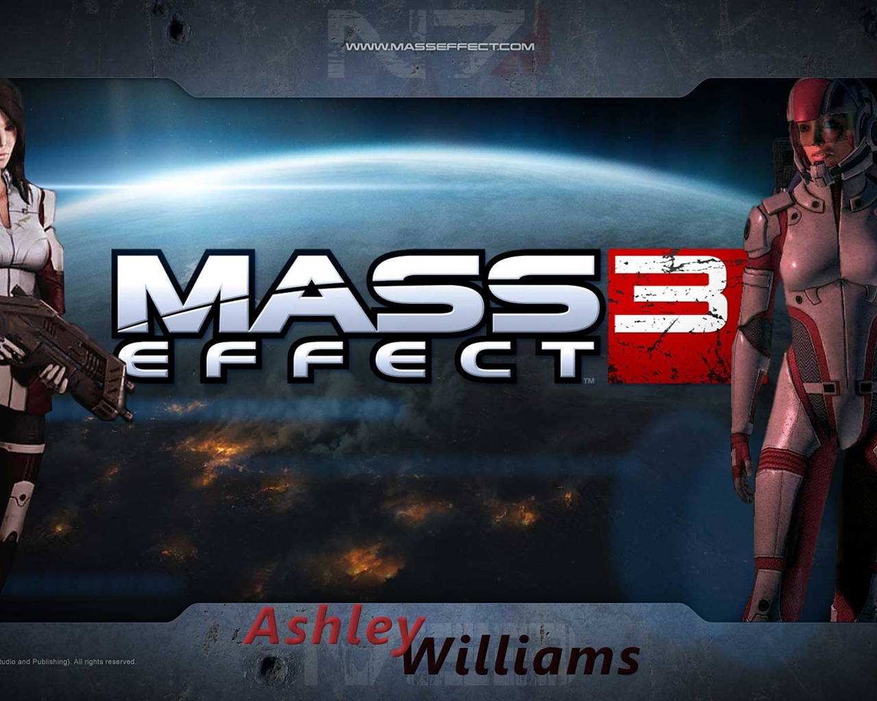 Mass Effect 3 質量效應3 高清壁紙 #10 - 1280x1024