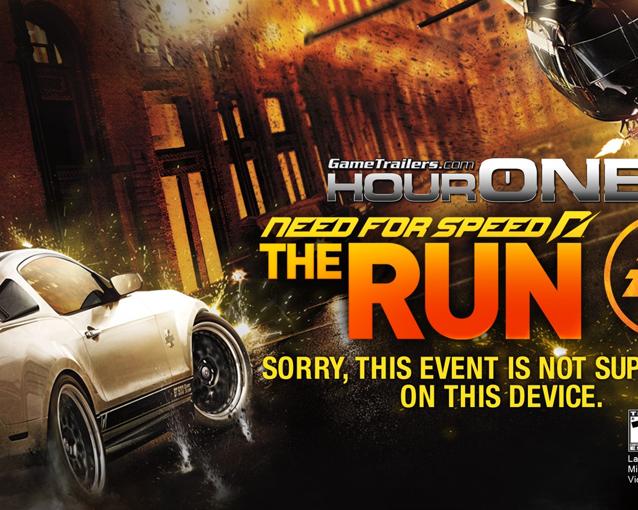 Need for Speed: The Run HD Tapety na plochu #6 - 1280x1024