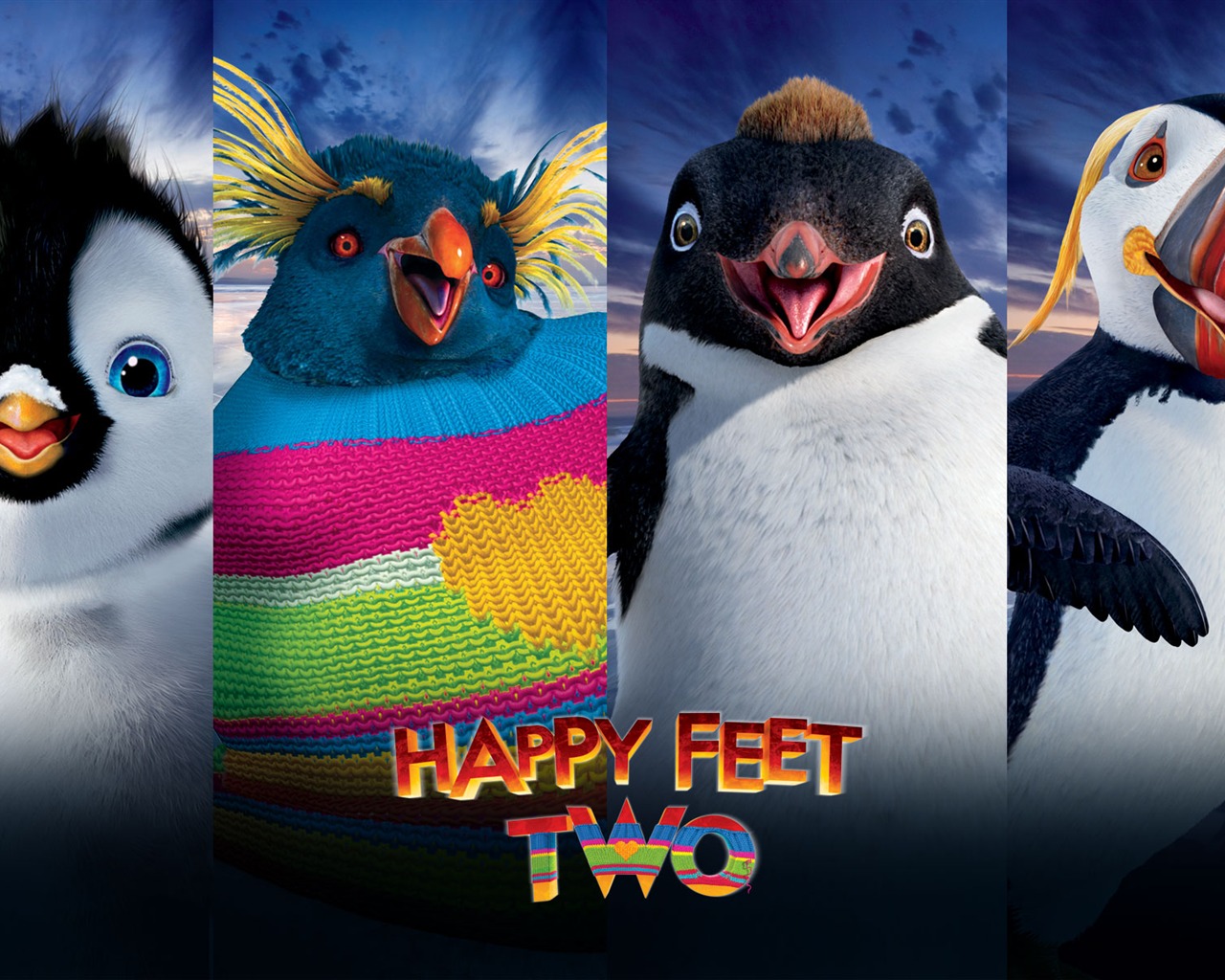 Happy Feet Two 快乐的大脚2 高清壁纸5 - 1280x1024