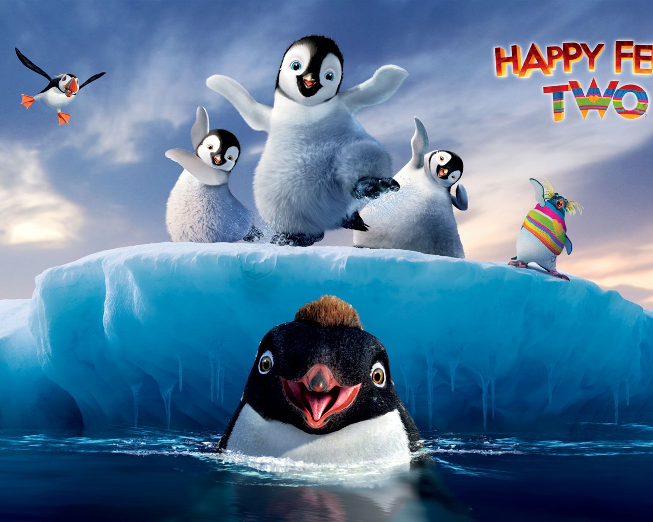 Happy Feet Two 快乐的大脚2 高清壁纸8 - 1280x1024