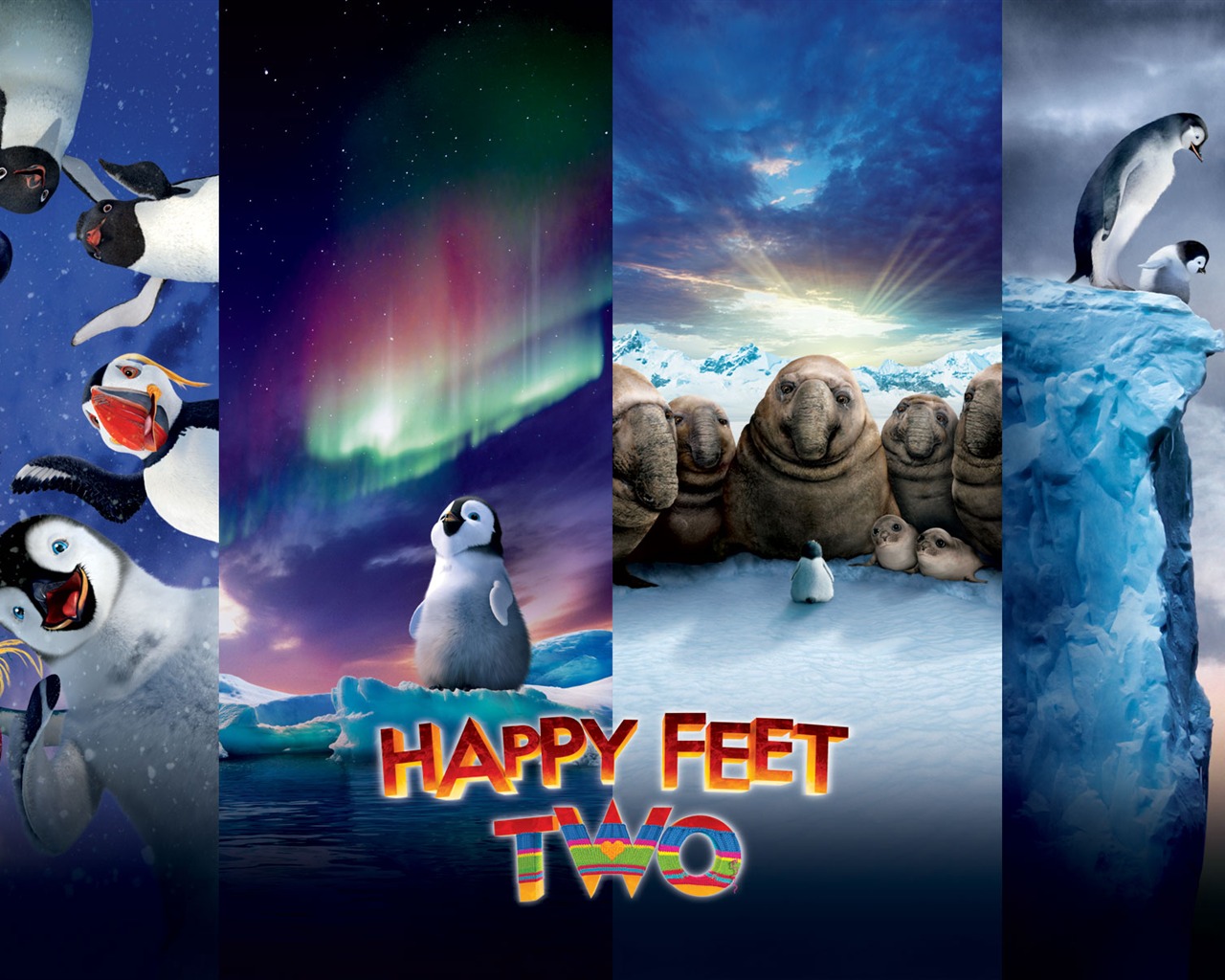 Happy Feet Two 快乐的大脚2 高清壁纸9 - 1280x1024